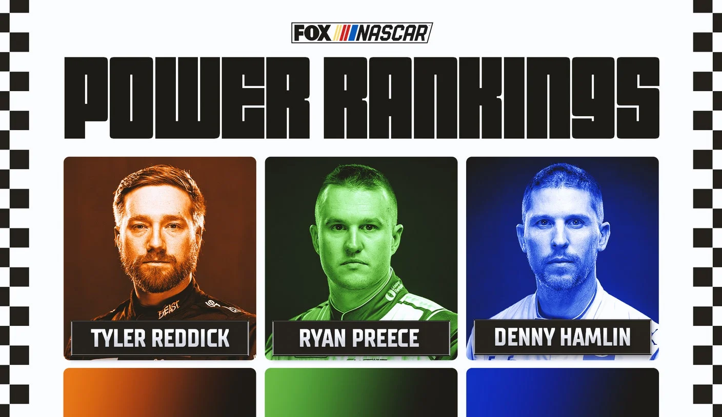 NASCAR Power Rankings: Denny Hamlin Rises To No. 1 After Chicago Surge